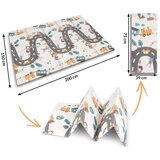 Nukido dvostrana sklopiva pjenasta prostirka likovi/vlakić | shoptok.hr