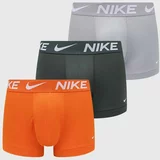 Nike Boksarice 3-pack moški, oranžna barva
