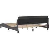  Okvir za krevet Dover sivi 180x200 cm od umjetne kože | shoptok.hr