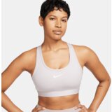 Nike Swoosh Padded Medium Support Bra, Platinum Violet/White - L, (21586715) | Shoptok.si