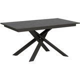 Itamoby   Ganty (90x160/220 cm) - antracit, barva nog: antracit - raztegljiva jedilna miza, (20842828) | Shoptok.si