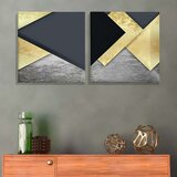 WALLXPERT ASR_CNV2-11 50x50 Multicolor Dekorativna Platna (2 Komada) | Eponuda.com
