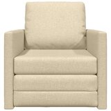SOFA na razvlačenje 2-u-1 Krem 74x77x81 cm Tkanina | shoptok.hr