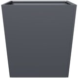  Vrtna sadilica antracit 50 x 50 x 50 cm čelična | shoptok.hr