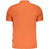 Napapijri MEN'S ORANGE SHORT SLEEVED POLO SHIRT | Eponuda.ba