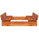  SB-150ZZ drveni pješčanik 150 x 150 cm impregniran | shoptok.hr