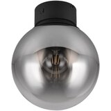 CINQUE črna led stropna svetilka s steklenim senčilom ø 30 cm cipallone – | Shoptok.si