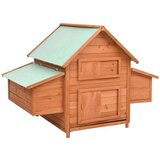 vidaXL kokošinjac 152 x 96 x 110 cm od masivne jelovine | shoptok.hr