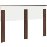 vidaXL uzglavlje s uzglavljem smeđi hrast 140 cm konstruirano drvo | shoptok.hr