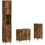 Set za kupaonicu od 3 dijela HAARLEM Konstruirano drvo | shoptok.hr