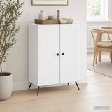 Kreveta Bijela visokog sjaja 66 x 34,5 x 90 cm | shoptok.hr