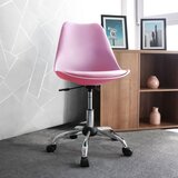 MID.YOU VRTLJIVI STOL umetna masa, tekstil pink | Shoptok.si