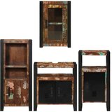 vidaXL Komplet pohištva za kopalnico 4 pcs Trden recikliran les | Shoptok.si
