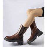 Gemre Brown insulated ankle boots Donigala | Shoptok.si