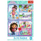  Puzzle - 2x70 - Igrajte se s Gabby Trefl 34438 | shoptok.hr