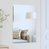 Zidno ogledalo Pravokutni 70 x 50 cm Staklo otporno na udarce | Eponuda.com