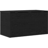  Kutija za spremanje s pohranom Crni hrast 84 x 42 x 46 cm | shoptok.hr