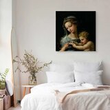  Slika - Rafael Santi – The Virgin of the Rose 60x60 Akustična | shoptok.hr