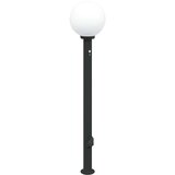 vidaXL Stebriček s senzorjem in vtičnico 120 cm črne barve IP44, (5000297034) Cene