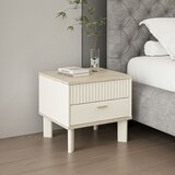 Hanah home noćni ormarić Valento 20223, 50 cm, Moonstone / travertin | Eponuda.com