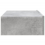 TV ormarić s LED svjetlima siva boja betona 60 x 35 x 15,5 cm | shoptok.hr