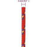  Brodski konop crveni 3 mm 250 m od polipropilena | shoptok.hr