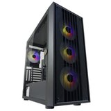 LC-Power Case Gaming 810BE-ATX, ATX, Micro ATX, MiniITX4x 120mm ARGB fans, tempered glass | Eponuda.ba