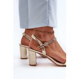 EVENTO PE1 Golden Glindra High Heel Sandals | Eponuda.ba