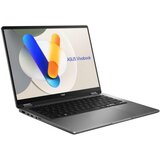 Asus VivoBook 14 Flip TP3407SA-QL003W 5 90NB14Y1-M00350 Core 226V, 16GB,512GB Matte Gray, 14" IPS Touch, Win 11 Home | Shoptok.si