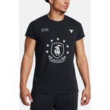 Under Armour T-shirt UA Pjt Rck Evolve Cap Slv T-BLK - Men's Cene