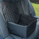 vidaXL Autosjedalica za pse crna 45 x 45 x 25/55 cm Cijene