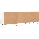 TV ormarić sjajni bijeli 150 x 30 x 50 cm od konstruiranog drva | shoptok.hr