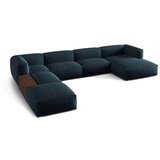 Micadoni Tamno plava kutna garnitura (s lijevim kutom/u obliku slova "U") Martina – Home | shoptok.hr