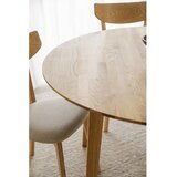 Rowico Okrugao proširiv blagovaonski stol od punog hrasta u prirodnoj boji ø 120 cm Filippa – | shoptok.hr