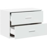 vidaXL Ormarić s 2 ladice bijeli 60x31x40 cm izrađeno drvo | shoptok.hr
