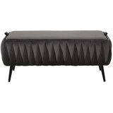 XORA KLOP BREZ NASLONA, kovina, tekstil črna, temno siva | Shoptok.si