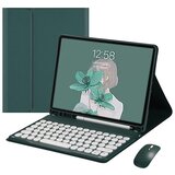 INF Združljivo ohišje tipkovnice Bluetooth - temno zeleno za Samsung Galaxy Tab S7 FE, (5000244105) | Shoptok.si
