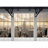  Foto tapeta - Clouds over New York City 343x256 Samoljepljiva | shoptok.hr