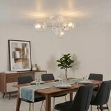  Plafonski luster MALENA 3xE14/5W/230V bela/prozirna | Eponuda.com