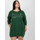 RELEVANCE Tunic-RV-TU-7505.15-dark green | Shoptok.si