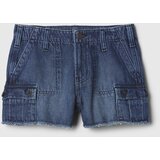 GAP Junior Denim Cargo Shorts Stride - Girls | Shoptok.si