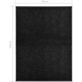  Otirač perivi crni 90 x 120 cm | Eponuda.com