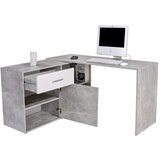 Mömax Pisalna Miza Prag 138, Siva | Shoptok.si