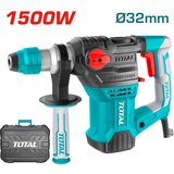 TOTAL TOOLS Električno rotacijsko kladivo 1500W, SDS Plus/4400bpm/14mm/5,5J, serija INDUSTRIAL (TH1153216), (20848949) | Shoptok.si