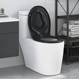  WC daska Crna 47 x 37 x 4 cm Duroplast | shoptok.hr