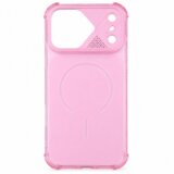  ONES silikonska maskica iPhone 17 Pro Transparent Roza Cijene