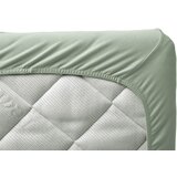 Leander® otroška rjuha za posteljo junior 70x140 sage green (2 kosa) | Shoptok.si