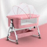  Roze multifunkcionalni krevetac/kolevka za bebe Cene