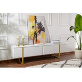 Hanah home TV polica Serenity White Gold