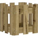  Vrtna sadilica s izgledom 30x30x30 cm impregnirana borovina | Eponuda.com